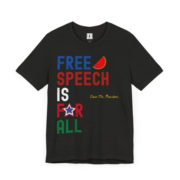 Free Speech For All 🍉- Unisex Short Sleeve T-shirt - Image 14