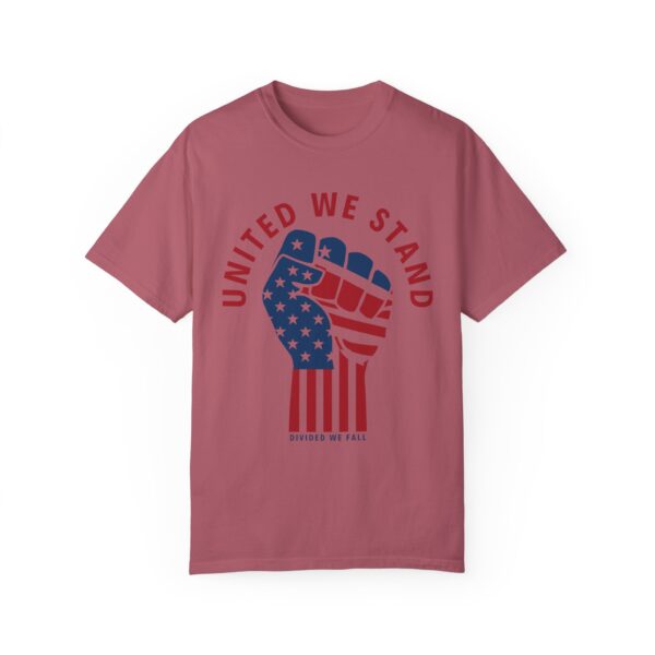 United We Stand USA Fist ✊ - Unisex Garment-Dyed T-shirt - Image 49