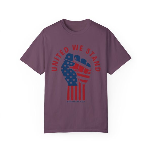 United We Stand USA Fist ✊ - Unisex Garment-Dyed T-shirt - Image 37