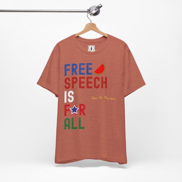 Free Speech For All 🍉- Unisex Short Sleeve T-shirt - Image 33