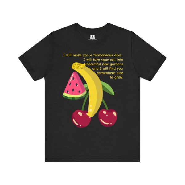 Fruitful Negotiations | Unisex Jersey Short Sleeve Tee - Image 7