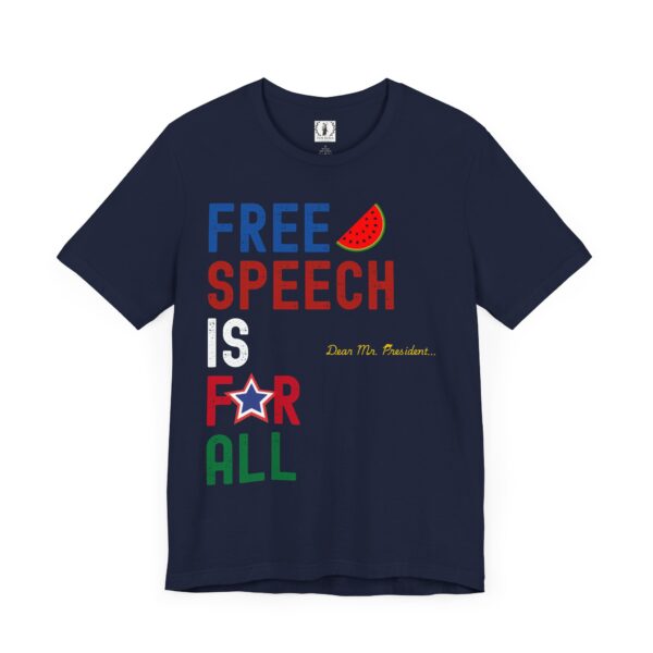 Free Speech For All 🍉- Unisex Short Sleeve T-shirt - Image 26