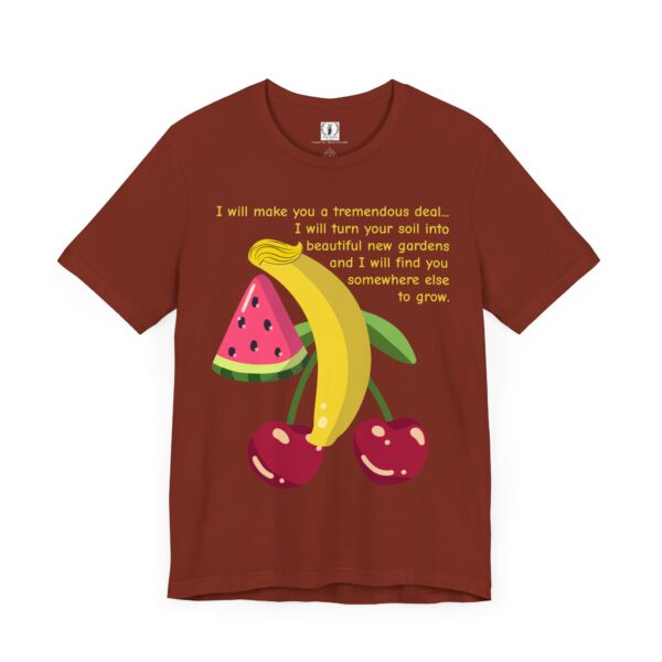 Fruitful Negotiations 🍌🍉 - Unisex Jersey Short Sleeve Tee - Image 23