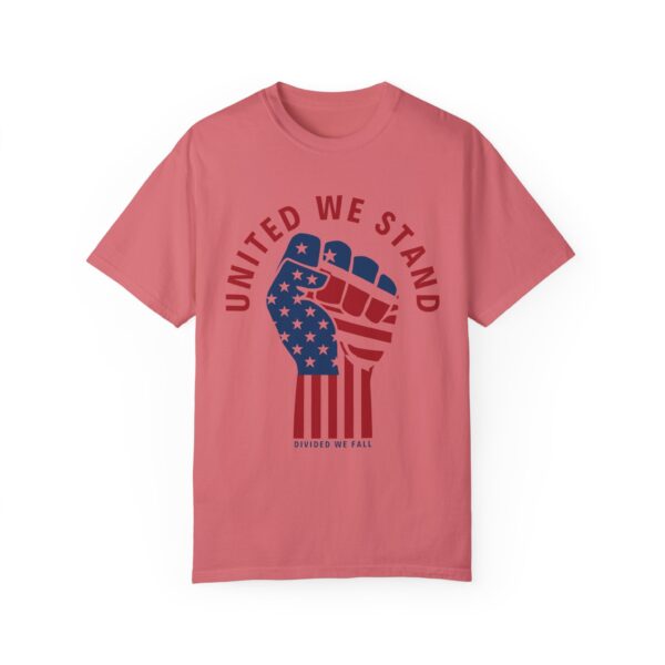 United We Stand USA Fist ✊ - Unisex Garment-Dyed T-shirt - Image 40