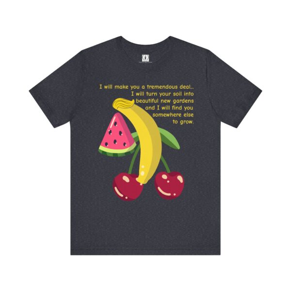 Fruitful Negotiations | Unisex Jersey Short Sleeve Tee - Image 25