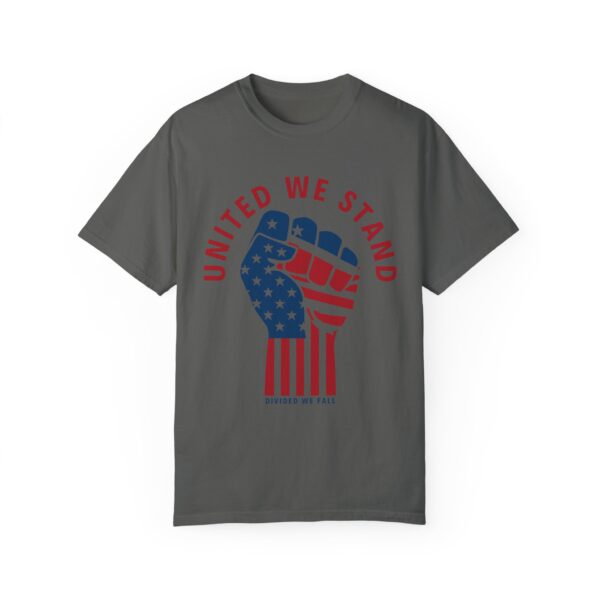 United We Stand USA Fist ✊ - Unisex Garment-Dyed T-shirt - Image 13