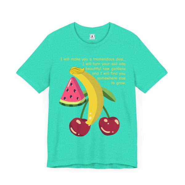 Fruitful Negotiations 🍌🍉 - Unisex Jersey Short Sleeve Tee - Image 27