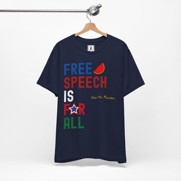 Free Speech For All 🍉- Unisex Short Sleeve T-shirt - Image 27