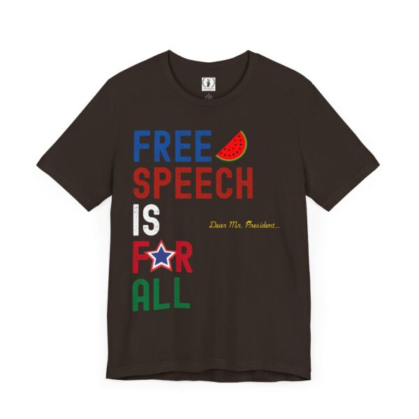 Free Speech For All 🍉- Unisex Short Sleeve T-shirt - Image 11