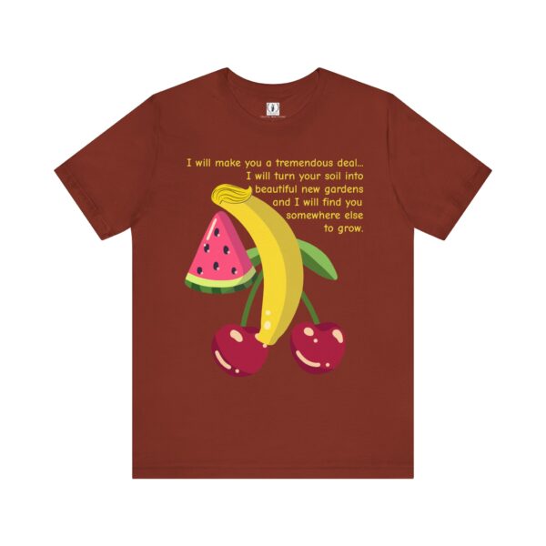 Fruitful Negotiations | Unisex Jersey Short Sleeve Tee - Image 17