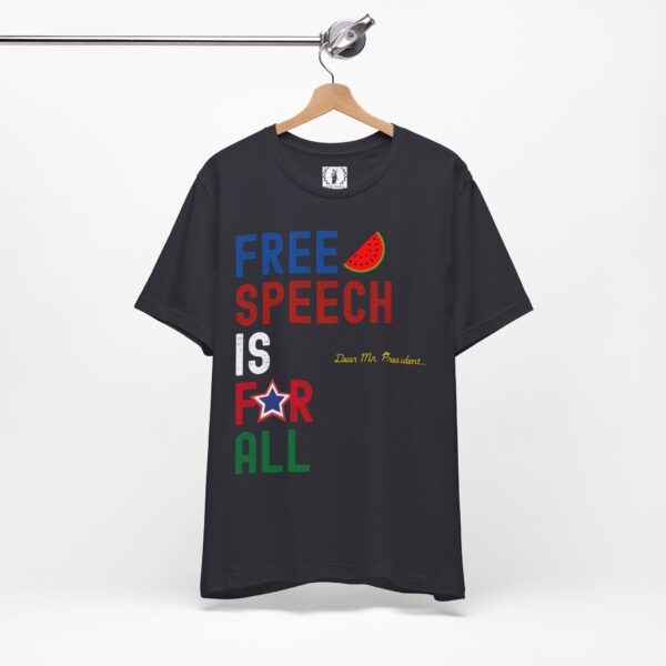 Free Speech For All 🍉- Unisex Short Sleeve T-shirt - Image 42