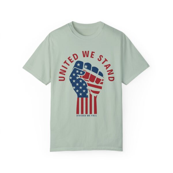 United We Stand USA Fist ✊ - Unisex Garment-Dyed T-shirt - Image 19