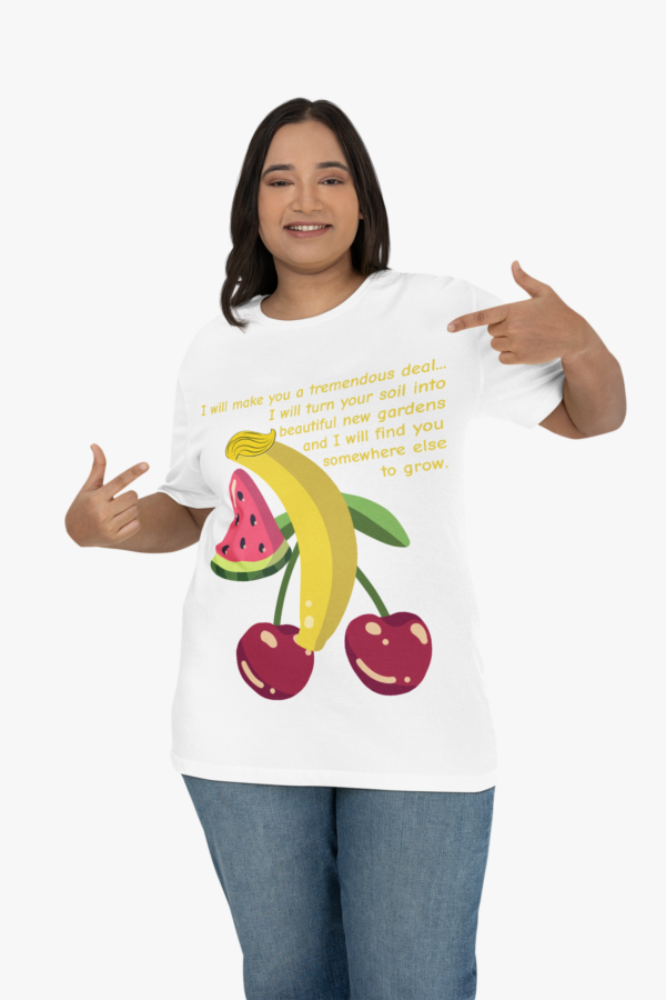 Fruitful Negotiations 🍌🍉 - Unisex Jersey Short Sleeve Tee - Image 8