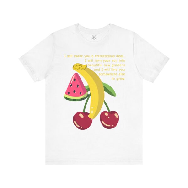 Fruitful Negotiations | Unisex Jersey Short Sleeve Tee - Image 9