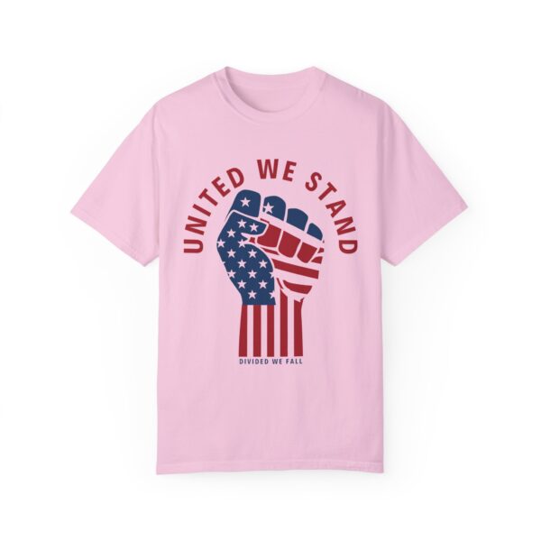 United We Stand USA Fist ✊ - Unisex Garment-Dyed T-shirt - Image 46