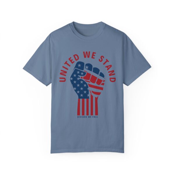 United We Stand USA Fist ✊ - Unisex Garment-Dyed T-shirt - Image 25