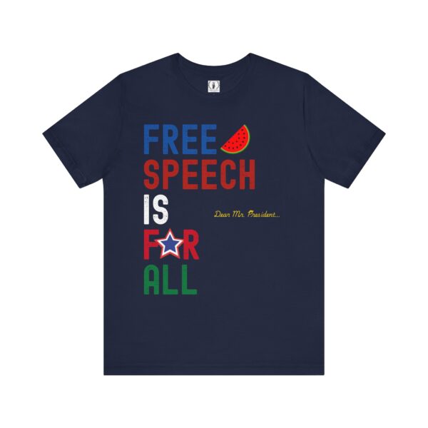 Free Speech For All 🍉- Unisex Short Sleeve T-shirt - Image 25