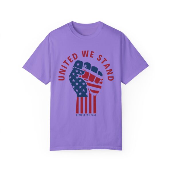 United We Stand USA Fist ✊ - Unisex Garment-Dyed T-shirt - Image 31