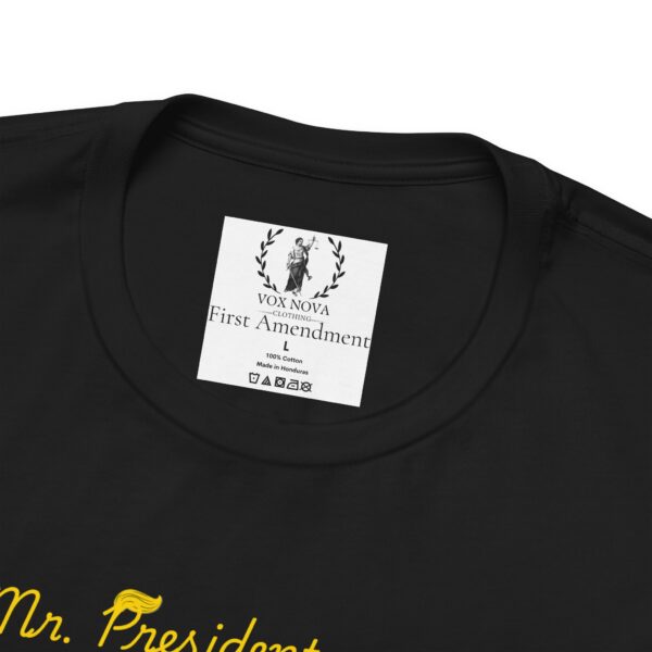 Dear Mr. President - Free Speech 🍉 First Amendment Freedom Tee - Unisex Jersey Short Sleeve T-Shirt with Watermelon - Image 3