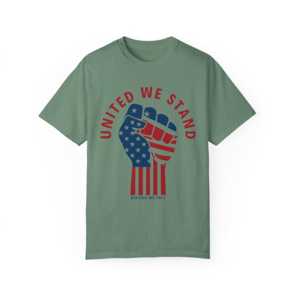 United We Stand USA Fist ✊ - Unisex Garment-Dyed T-shirt - Image 22