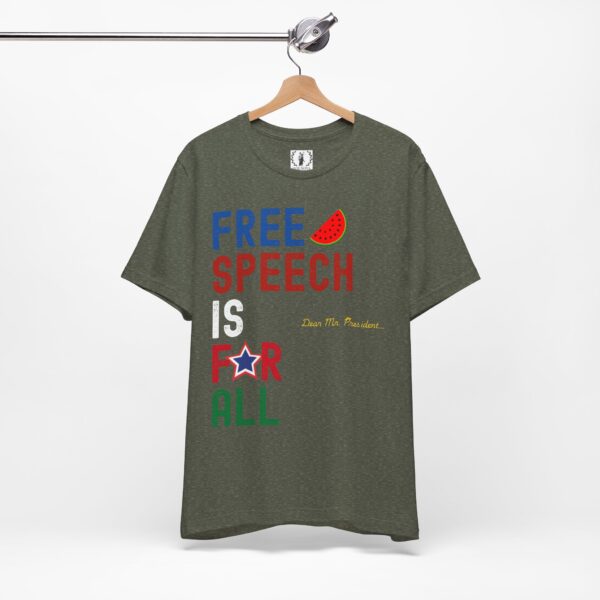 Free Speech For All 🍉- Unisex Short Sleeve T-shirt - Image 18