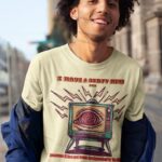 I Have a Dirty Mind 🧠 – Anti-MSM, Think for Yourself Premium Tee - Turn off your TV. Think for yourself. Wear the message. - Unisex Garment-Dyed T-shirt