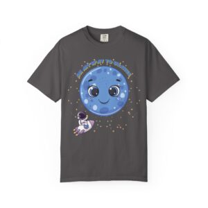 ON MY WAY TO URANUS 😂😁😹 Funny Unisex T-Shirt - Vintage Distressed Look & Feel - Soft Cotton, Space Pun Graphic Tee 🚀😂Comfort Colors 1717 - Super Soft Premium Medium Weight Fabric Unisex Garment-Dyed T-shirt