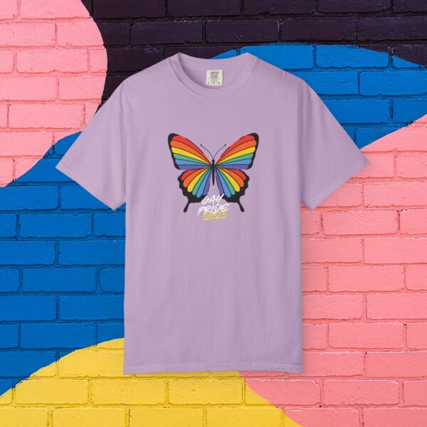 Rainbow Butterfly Gay Pride 2025 Premium Tee 🦋🏳️‍🌈✨ Unisex Garment-Dyed T-shirt Printed On Super Soft Comfort Colors 1717 Tee - Image 21