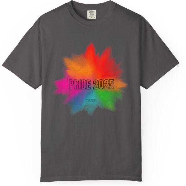 Pride Rainbow Explosion LGBTQ+ Tee - Premium Distressed Vintage Look T-Shirt 🌈 🏳️‍🌈- Unisex Garment-Dyed T-shirt - Image 22