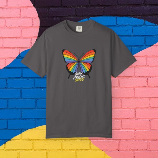 Rainbow Butterfly Gay Pride 2025 Premium Tee 🦋🏳️‍🌈✨ Unisex Garment-Dyed T-shirt Printed On Super Soft Comfort Colors 1717 Tee - Image 19