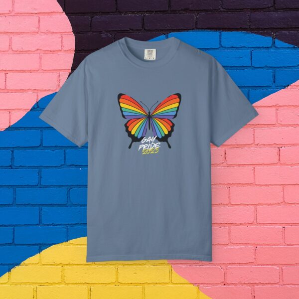 Rainbow Butterfly Gay Pride 2025 Premium Tee 🦋🏳️‍🌈✨ Unisex Garment-Dyed T-shirt Printed On Super Soft Comfort Colors 1717 Tee - Image 16