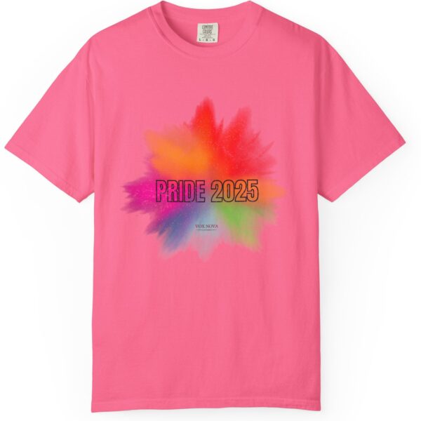 Pride Rainbow Explosion LGBTQ+ Tee - Premium Distressed Vintage Look T-Shirt 🌈 🏳️‍🌈- Unisex Garment-Dyed T-shirt - Image 16