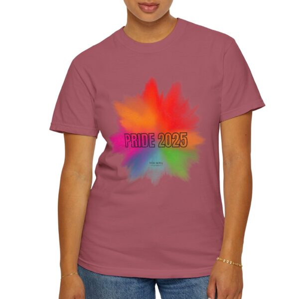 Pride Rainbow Explosion LGBTQ+ Tee - Premium Distressed Vintage Look T-Shirt 🌈 🏳️‍🌈- Unisex Garment-Dyed T-shirt - Image 19