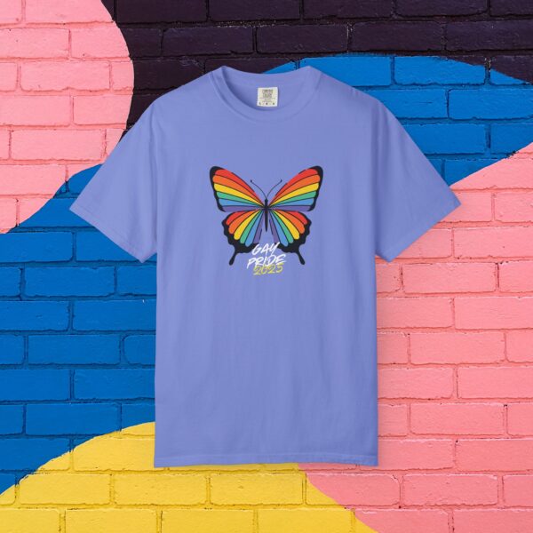 Rainbow Butterfly Gay Pride 2025 Premium Tee 🦋🏳️‍🌈✨ Unisex Garment-Dyed T-shirt Printed On Super Soft Comfort Colors 1717 Tee - Image 14