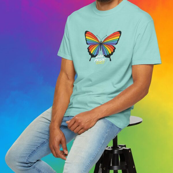 Rainbow Butterfly Gay Pride 2025 Premium Tee 🦋🏳️‍🌈✨ Unisex Garment-Dyed T-shirt Printed On Super Soft Comfort Colors 1717 Tee - Image 8