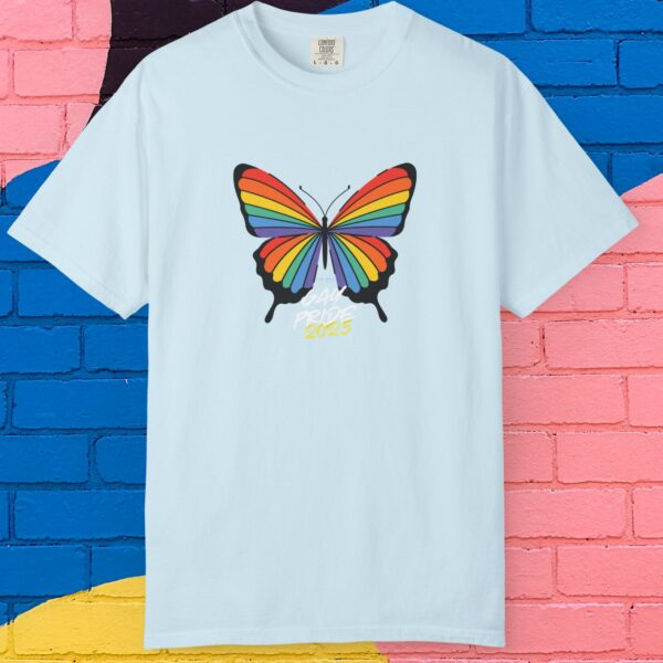 Rainbow Butterfly Gay Pride 2025 Premium Tee 🦋🏳️‍🌈✨ Unisex Garment-Dyed T-shirt Printed On Super Soft Comfort Colors 1717 Tee - Image 11