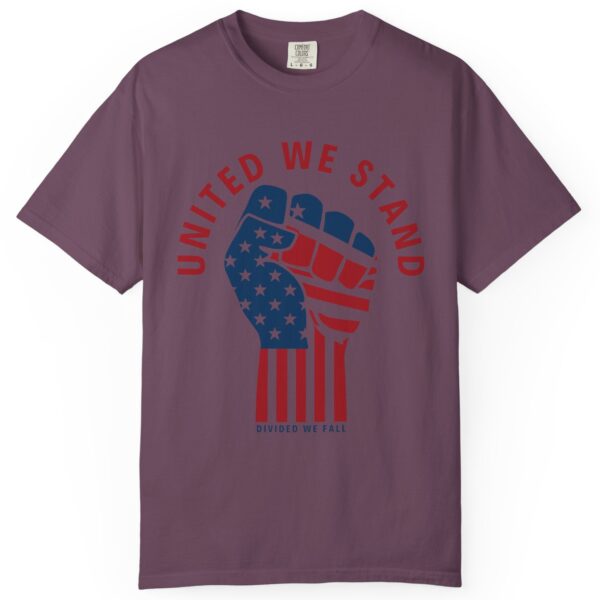 United We Stand USA Fist ✊ - Unisex Garment-Dyed T-shirt - Image 12