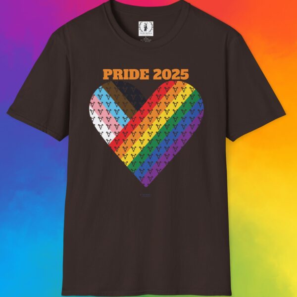 Progress Pride 2025 Heart Flag Inclusive Premium Tee 🏳️‍🌈❤️‍🔥- Heart Transgender & LGBTQ+ & Marginalized With trans-male-female sign Unisex Softstyle T-Shirt - Image 13