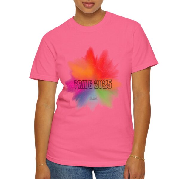 Pride Rainbow Explosion LGBTQ+ Tee - Premium Distressed Vintage Look T-Shirt 🌈 🏳️‍🌈- Unisex Garment-Dyed T-shirt - Image 17